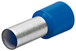 Embouts de câbles isolés bleu 2,5mm² - AWG 13 - longueur 14mm - 200 pièces KNIPEX - 9799334