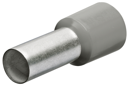 Embouts de câbles isolés gris 4,0mm² - AWG 11 - longueur 17mm - 200 pièces KNIPEX - 9799335