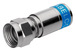 Fiches F de compression à sertir pour câble coaxial Ø 7mm - 10 pièces KNIPEX - 9799500