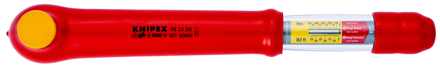 Cle dynamometriq 3/8' 5-50nm 385mm 1000v KNIPEX - 98 33 50