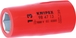 Douille 1/2' à 6 pans avec carré femelle isolée 1000v KNIPEX - 984713