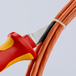 Couteau elec. av capuchon 190mm 1000v KNIPEX - 98 52