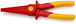 Pince 1/2 ronde en plastique 220mm 1000v KNIPEX - 98 62 02