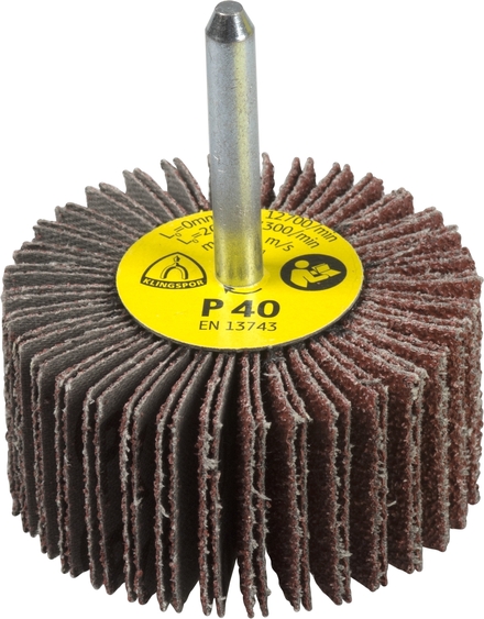 10 Roues à lamelles sur tige MS KM613 LS309X 240 S 60X40X6 KLINGSPOR - 13075
