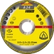 25 Disques à tronçonner KT EXTRA A24EX S GER 115X2,5X22,23 KLINGSPOR - 242137