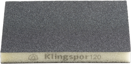 100 Cales de ponçages ES SW502 220 N 123X96X12,5 KLINGSPOR - 244379