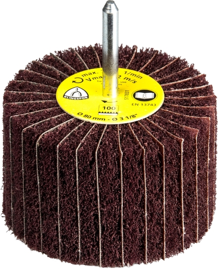 10 Roues à lamelles sur tige texture VM NCS600 VG 100 S 50X30X6 KLINGSPOR - 258933