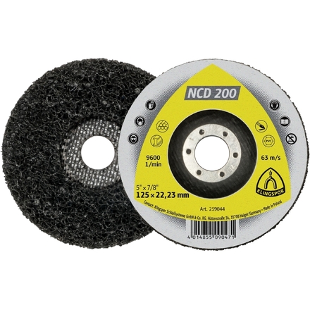 5 Roues texture compact VK NCD200 VFS 115X22,23 KLINGSPOR - 259043