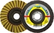 5 Roues texture compact VK SMT850 VG 80 ME 115X22,23 KLINGSPOR - 312557