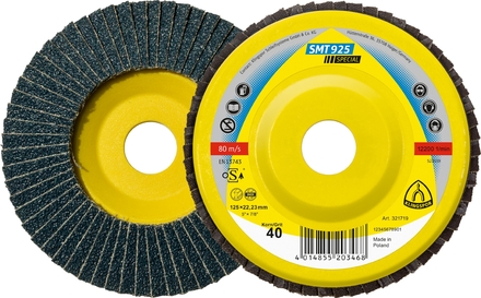 10 Plateaux à lamelles plastique TE SPECIAL SMT925 CS461X 80 N GER 125X22,23 KLINGSPOR - 321678