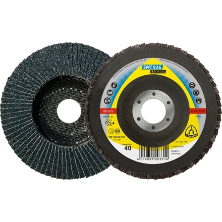 10 Plateaux à lamelles TE SPECIAL SMT926 CS461X 60 N GEW 115X22,23 KLINGSPOR - 321706