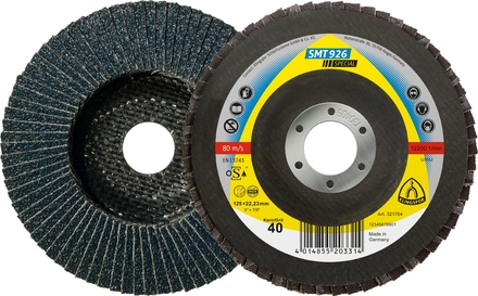 10 Plateaux à lamelles TE SPECIAL SMT926 CS461X 80 N GEW 125X22,23 KLINGSPOR - 321709