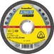 25 Disques à tronçonner KT SPECIAL A960TZ S GER 125X1X22,23 KLINGSPOR - 322181