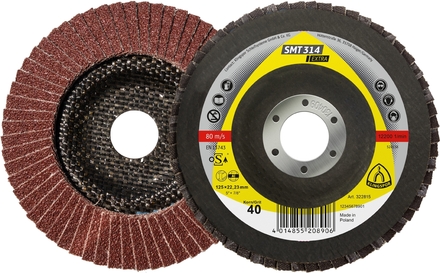 10 Plateaux à lamelles TE EXTRA SMT314 CS355X 40 N GEW 180X22,23 KLINGSPOR - 322821
