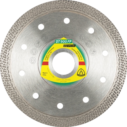 Disques à tronçonner diamantés DT SPECIAL DT900FP S 125X1,4X22,23 PS 10 KLINGSPOR - 331040
