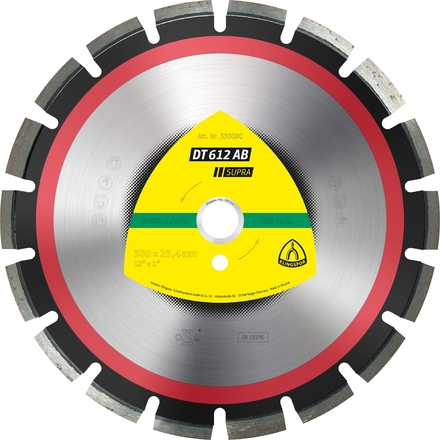 Disques à tronçonner diamantés DT SUPRA DT612AB S 350X3,2X20 21W 10 KLINGSPOR - 332345