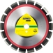 Disques à tronçonner diamantés DT SUPRA DT612AB S 350X3,2X20 21W 10 KLINGSPOR - 332345