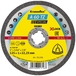 25 Disques à tronçonner KT SPECIAL A60TZ S GER 125X1X22,23 X-LOC KLINGSPOR - 351258