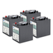 Lot de batteries Gel 4x 6V/180Ah KÄRCHER - 2.815-101.0