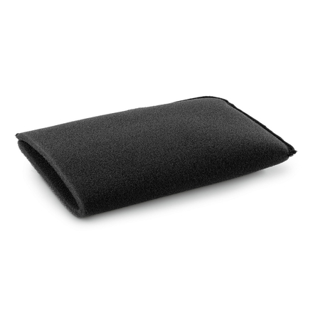 Mousse filtrante emballé