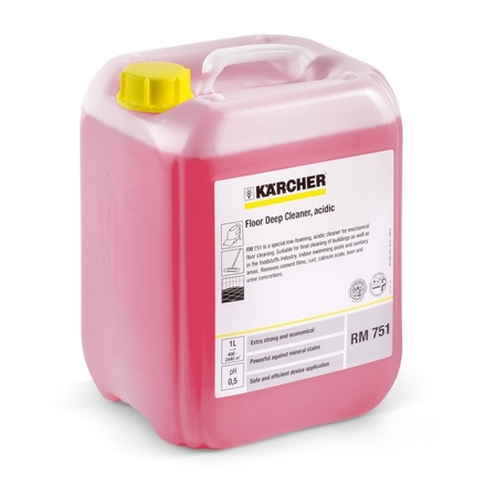 Nettoyant en profondeur pour sol, acide RM 751 KARCHER 10l - 6.295-129.0