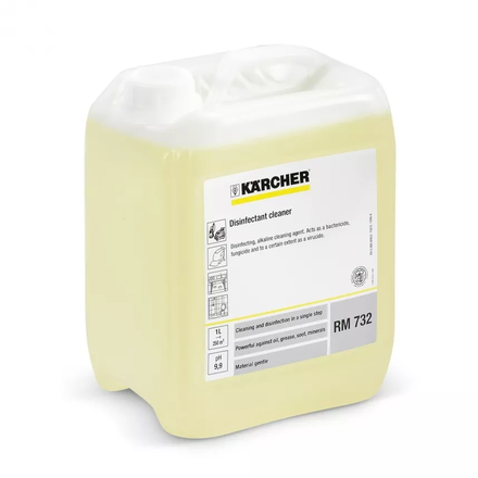 RM 732 Nettoyant désinfectant 5 L - KARCHER - 6.295-596.0