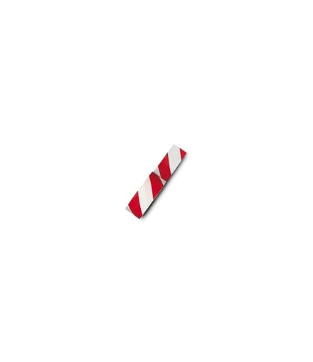 ADHESIF PVC DANGER ROUGE/BLANC 50MMX33M - 0000099RB0050