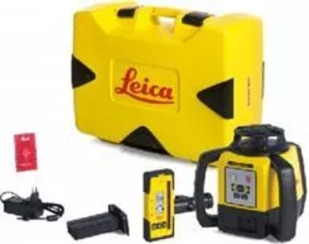 LEICA-LASER Rugby 640 à batterie avec coffret et cellule de réception Rod Eye 160- 6006000