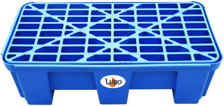 Bac de rétention plastique 2 fûts LURO - 7010244
