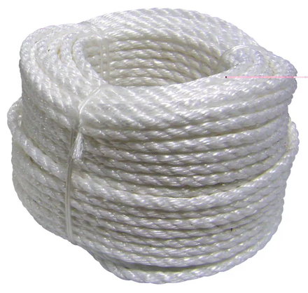 Cordage polypropylène d.24 mm 4 torons rupture 7170 kg couronne 50 m LEVAC - 3010M50