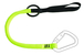 Longe élastique 1 boucle etrangl +anneau métal + boucle 0,60m maxi 5kg LEVAC - 3800RTLE3