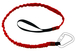 Longe porte outil élastique 1 boucle etrangl. +1 cousue 1,25m maxi 10kg LEVAC - 3800RTLK1