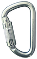 Mousqueton alu verouillage auto 1/4 de tour ouv. 22 mm LEVAC - 3805B