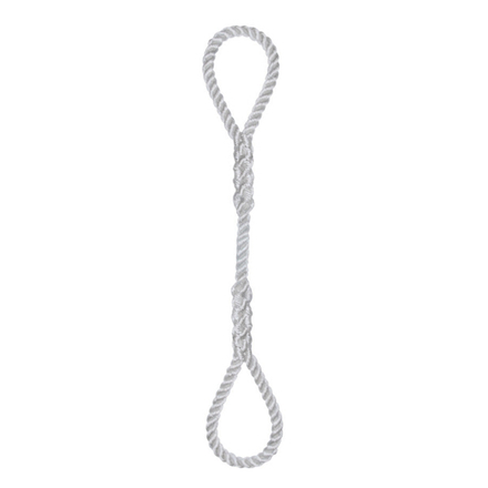 ÉLINGUE CORDE D.30 MM CMU 920 KG 2 GRANDES BOUCLES LONG 1 M LEVAC - 4404O