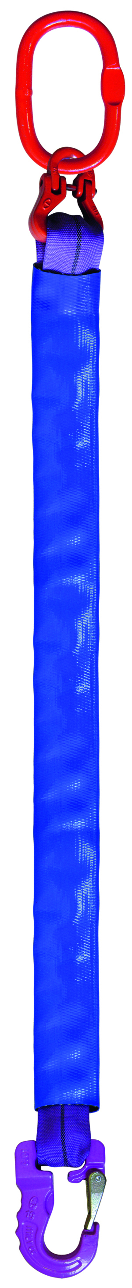Élingue ronde 1 brin cmu 1 t anneau + crochet long. 1 m LEVAC - 4431A10