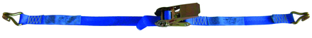 Sangle d'arrimage larg. 25 mm lc 400 dan 2 crochets double-soude lg. 4 m LEVAC - 4552A04