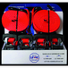 PACK 4 SANGLES ARRIMAGE 5M LARGEUR 25MM CROCHET