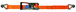 Sangle d'arrimage 50 mm tmu 2500 kg orange 2 crochets doubles lg. 9 m LEVAC - 4570A09