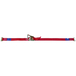 Arrimage intérieur 50 mm lc 1000/2000 attaches monobloc lg. 3,50m rouge LEVAC - 4585A35