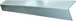 Corniere d'arrimage long. 2,40 m pvc blanc 130x130 mm LEVAC - 4590A