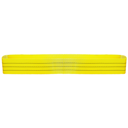 ÉLINGUE SANGLE SANSFIN 90 MM CMU 3 T LONG. UTILE 2 M JAUNE LEVAC - 4815C200