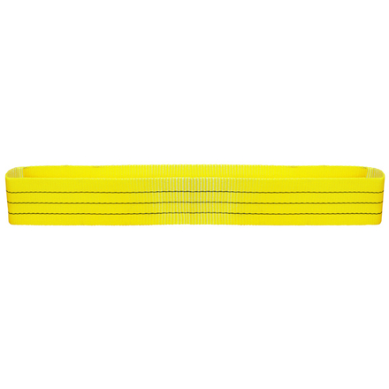 ÉLINGUE SANGLE SANSFIN 90 MM CMU 3 T LONG. UTILE 3 M JAUNE LEVAC - 4815C300