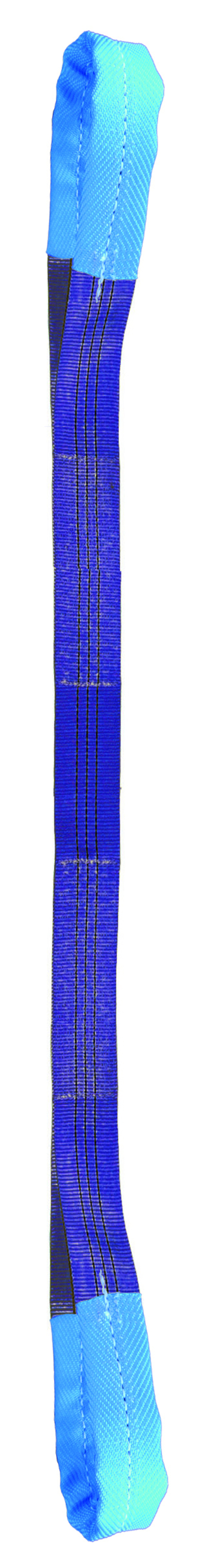 Élingue sangle double 30 mm cmu 1 t violette boucles simples lg. 6 m LEVAC - 4821A60