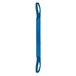 ÉLINGUE SANGLE DOUBLE 240 MM CMU 8 T BLEUE BOUCLES REPLIÉES LONG 12 M LEVAC - 4822FA120