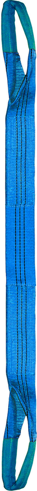 Élingue sangle double 240 mm cmu 8 t bleue boucles repliées long 8 m LEVAC - 4822FA80