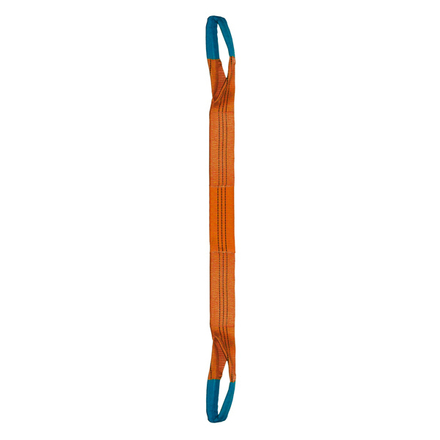 ÉLINGUE SANGLE DOUBLE 300 MM CMU 10 T ORANGE BOUCLES REPLIÉES LG. 2 M LEVAC - 4822G20