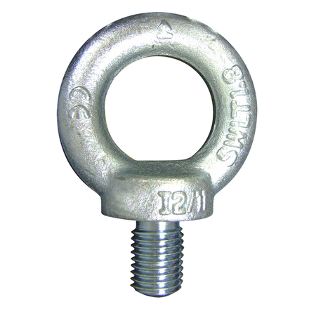 ANNEAU DE LEVAGE D.18 MM MALE CORPS M20 DIN 580 CMU 850 KG COEF.1/5 LEVAC - 5025QGN