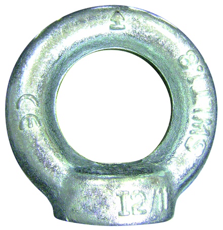 Anneau de levage d.8 mm femelle din-582 cmu 140 kg zingué LEVAC - 5026BG