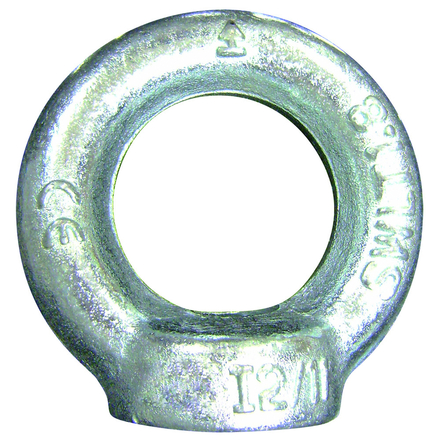 Anneau de levage d.20 mm femelle din-582 cmu 1,2 t zingué LEVAC - 5026HG