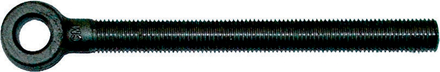 Chape mâle standard d.8 mm noire LEVAC - 5028A